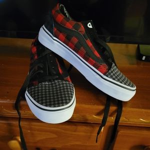 Vans Plaid Kids shoes